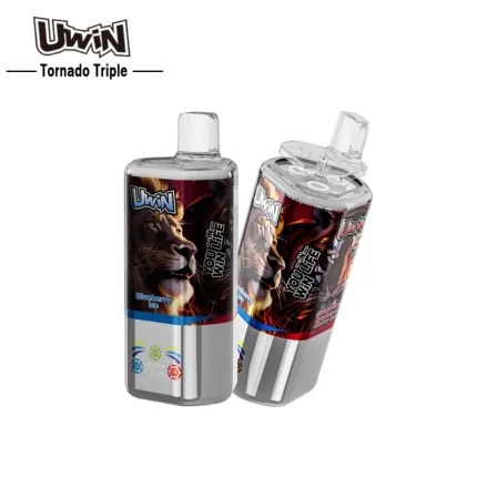 Uwin Tornado Triple 60000 3 in 1_Blueberry Ice Strawberry Watermelon and Strawberry Raspberry Cherry Ice_eurvaper