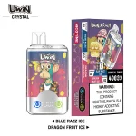 uwin-crystal-40000_BLUE-RAZZ-ICE-and-DRAGON-FRUIT-ICE